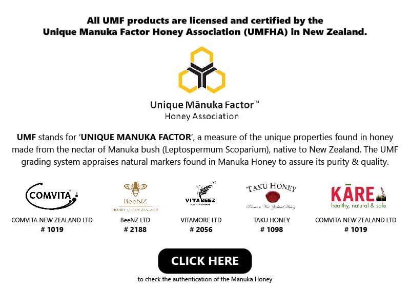 Honeycity - Manuka Honey UMF Registered Code