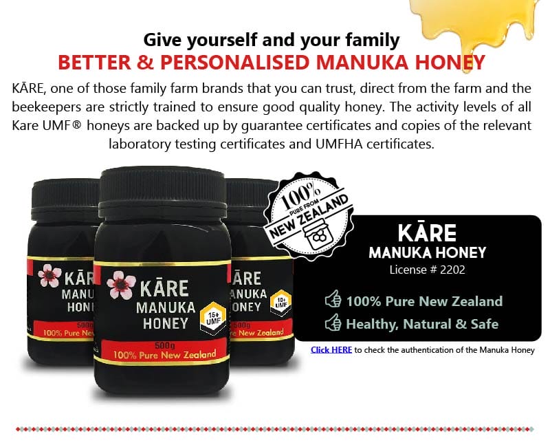 Kare Manuka Honey UMF Member Registered
